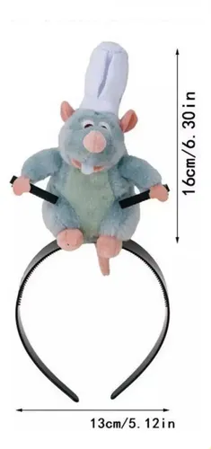Diademas Ratatouille, 2 Piezas, Tarjetas Para El Cabello