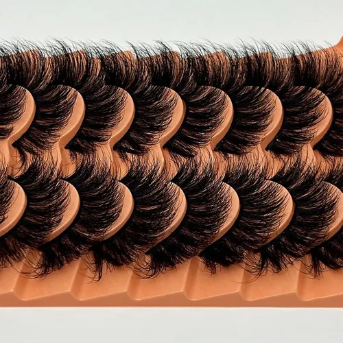 Pestañas Postizas Mink Fluffy 25mm Vocoak Cat Eye 3d