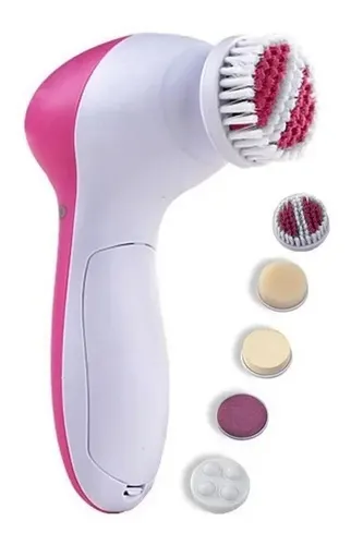 Cepillo Exfoliante Facial Masajeador Limpieza 5 En 1 A Pilas