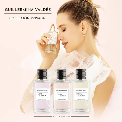 Perfume Eau de Toilette Guillermina Valdes Rosas y Musk 100ml Mujer