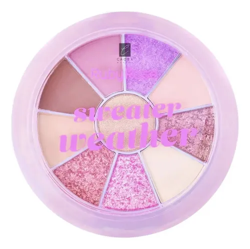 Paleta Sombras + Iluminador Sweater Weather Ruby Rose Reka