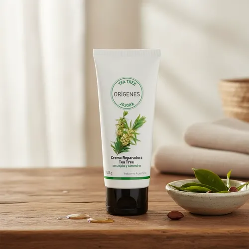 Crema Tea Tree Arbell Reparadora Con Jojoba Y Karité