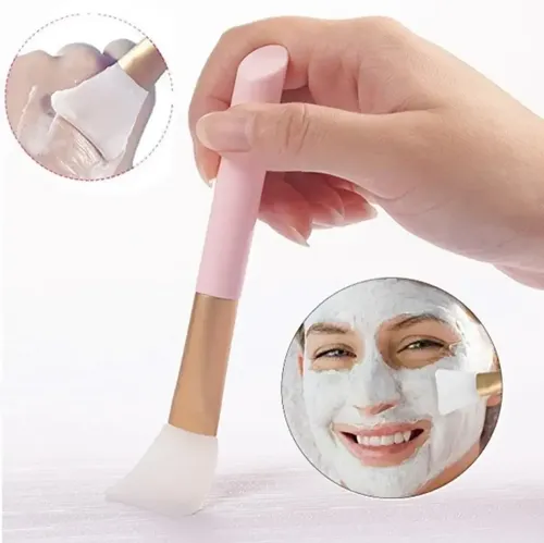 Brocha Pincel Silicona Para Mascarilla Cosmetologia Makeup