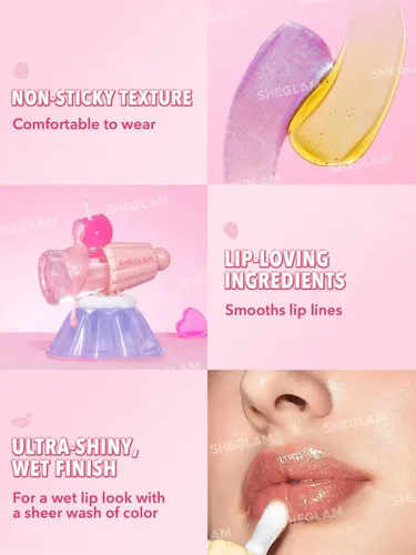 Sheglam Jelly Wow Aceite Labial Hidratante Con Brillo