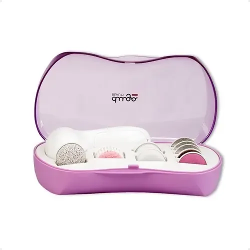 Set De Belleza Facial Cepillo Manos Pies 9 En 1 Duga D601