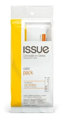 Tintura En Crema Issue Color Pack Tono 6 Rubio Oscuro