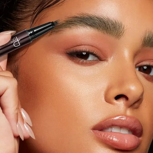 Lápiz Para Cejas Y Delineador Pudaier 2-en-1, Trufa