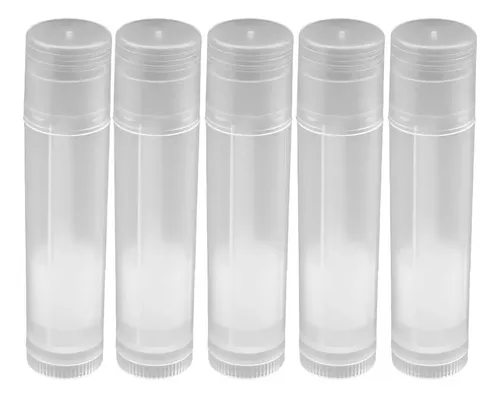 Lote De Tubos De Brillo Labial, 100 Unidades, 5 Ml, Transpar
