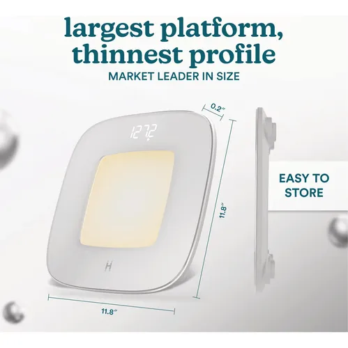 Balanza Digital Para Baño Homedics Con Sensor De Movimiento,