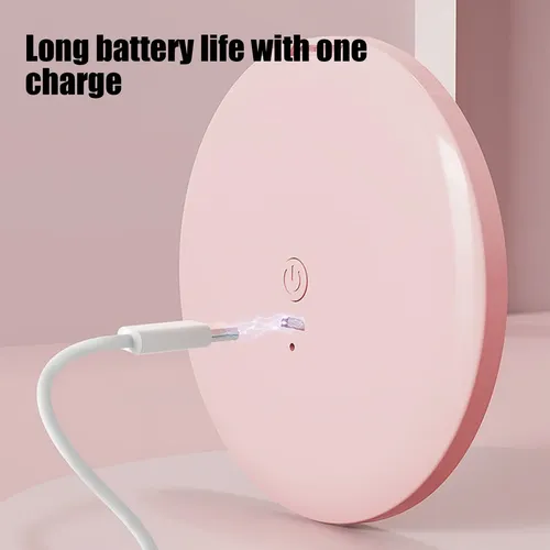 Qwe Espejo Compacto Con Luz Led Usb – Espejo De Ghj