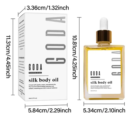 Aceite Corporal Silk Body Oil Para Mujer, Fórmula Hidratante