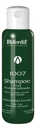 Shampoo Caida Severa Cabello Biferdil 1007 Potenciado 400ml