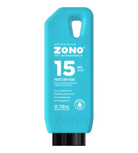 Zono Protector Solar F15 X120ml