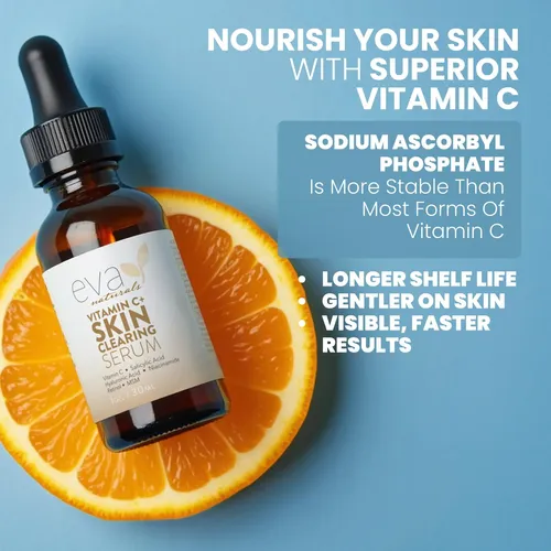 Sérum De Vitamina C Eva Naturals Retinol Ácido Salicílico Acneica Día/noche