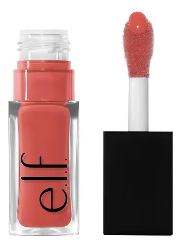 Elf | Glow Reviver Lip Oil | Lip Gloss Color It´s Giving Guava