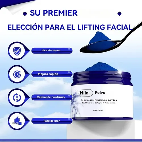 Fhjkggff//* Polvo Azul Nila Marroquí Para El Oopczachfgfgd