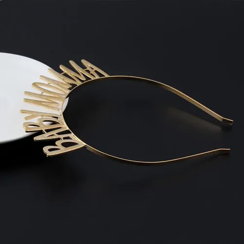 Diadema De Aleación Para El Pelo De Mamá Con Estampado De Le