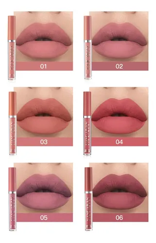 Set De Maquillaje De Lápiz Labial Antiadherente, No Se