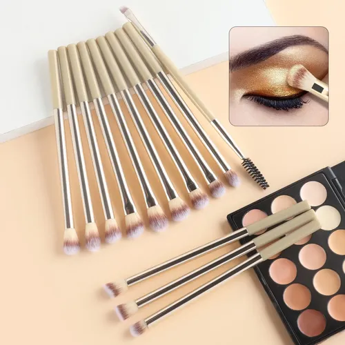 Set De 20 Brochas De Maquillaje Multifuncionales Y 1 Bolsa D