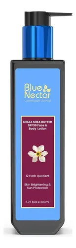 Loción Solar Corporal Blue Nectar Nargis Spf 30 Pa++ (6.7