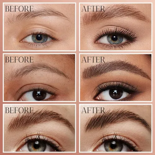 Lápiz Microblading Para Cejas Marrón Oscuro