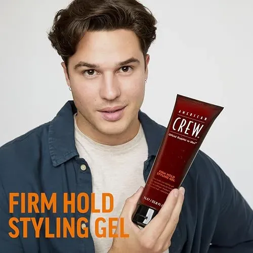 Gel Fijador Y Modelador En Tubo De American Crew, Marrón