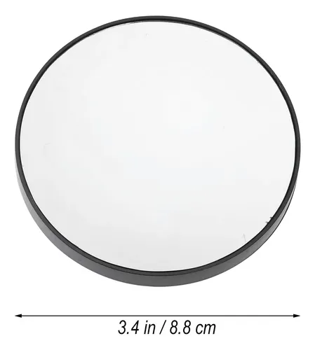 Espejo De Maquillaje Con Forma Redonda Con Aumento De 15 Aum