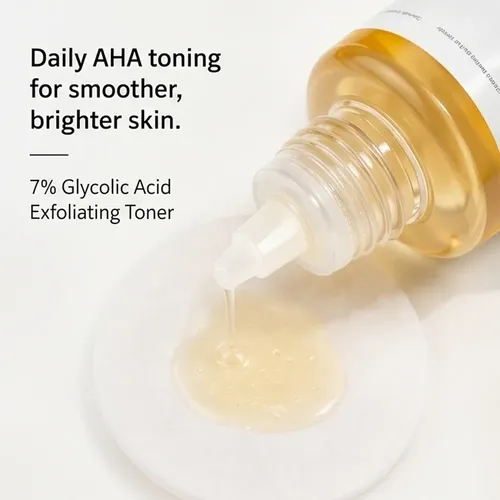 Tónico Exfoliante Con Ácido Glicólico Al 7% Aha, Refinador D