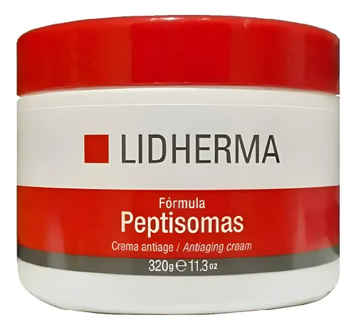 Lidherma Peptisomas Crema Facial Antiage Flacidez Afirmante