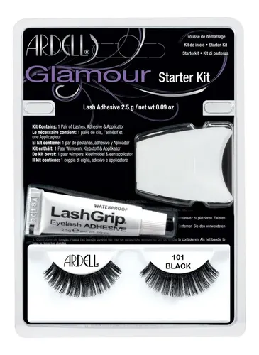 Kit De Pestañas Postizas Starter Glamour Con Pegament Ardell