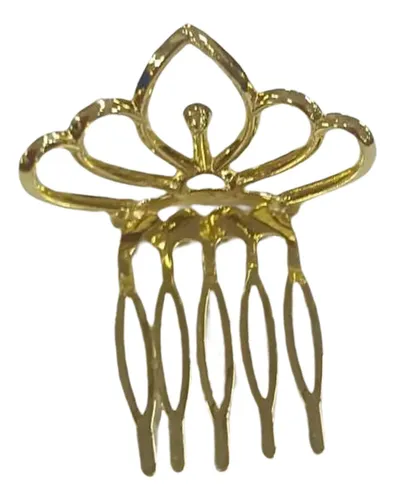 Minitiara Con Forma De Corona Pequeña Con Pinza Para El Pelo