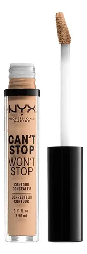 Contorno Concealer Can’t Stop Won’t Stop Natural 07 Nyx