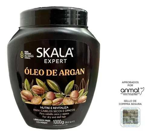 Máscara Capilar Vegana Oleo De Argan Expert X1kg Skala
