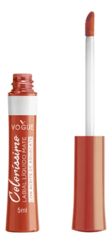 Labial Liquido Vogue Colorissimo Encanto Frutal Color Frutilla