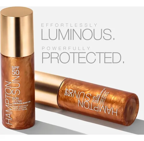 Protección Spf50 Hampton Sun Aceite Corporal Luminoso