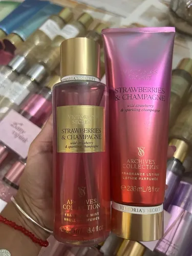 Loción Corporal Victorias Secret Strawberries And Champagne