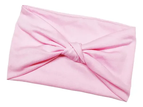 Diadema Elástica De Rosado