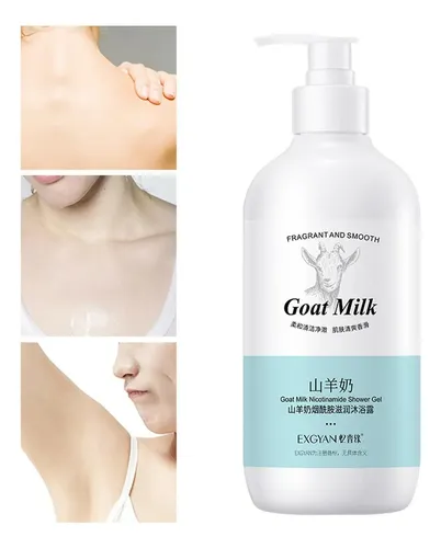 P/j Jabón Corporal De Leche De Cabra Gel De Ducha Exfoliante