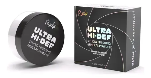 Polvo Ultra HD Translucido Studio Finishing Mineral Powder Rude Cosmetics