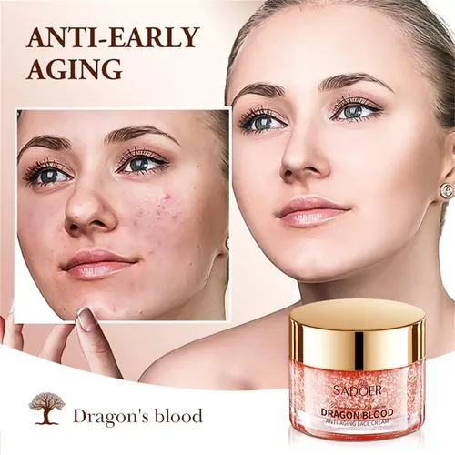 Crema Facial Sadoer Sangre De Dragón Hidratante Antiedad Tipo De Piel Todo Tipo De Piel