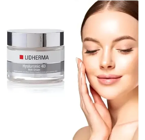 Lidherma Hyaluronic 4d Rich Cream Acido Hialuronico Arrugas Momento de aplicación Día/Noche Tipo de piel Todo tipo de piel