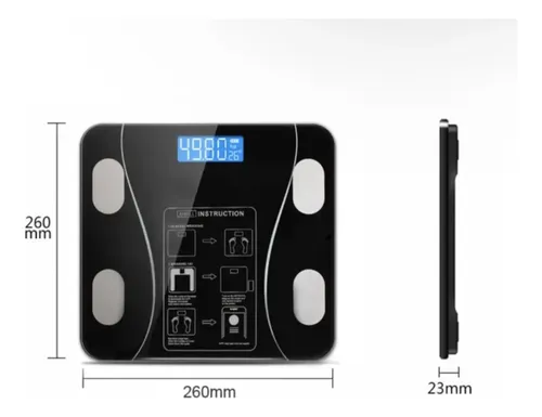 Balanza Inteligente Baño Personal Corporal Personas 180kg