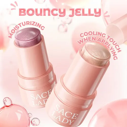 Sace Lady Jelly, Iluminador En Barra, Maquillaje Multiuso