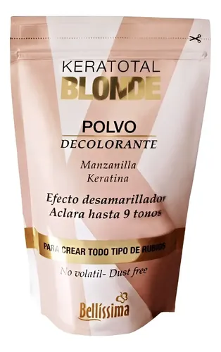 Polvo Decolorante Bellisima Keratotal Blonde X700gr