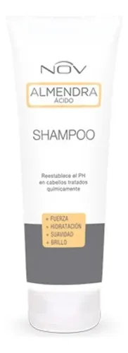 Shampoo Nov Almendra Ácido Cabello Tratado Químicamente 250