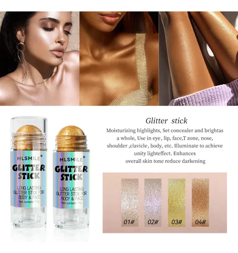 Set De 4 Barras Iluminadoras For Cuerpo Mlsmile