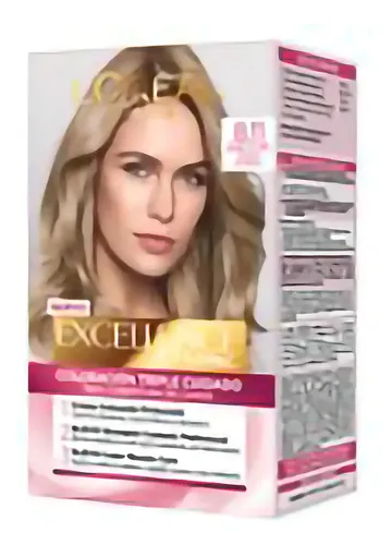 Kit Tintura Excellence Creme Tono 8.11 Rubio Claro Ceniza Profundo