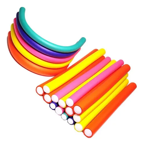 Rulos Flexibles Para Pelo 42 Unidades Con Bolsa