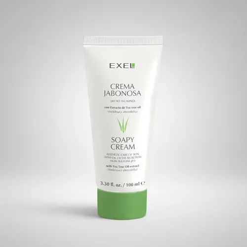 Crema Jabonosa Facial Exel Piel Acnéica X 100 Ml.