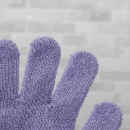 Par Guante Baño Exfoliante Suave Spa Facial Corporal